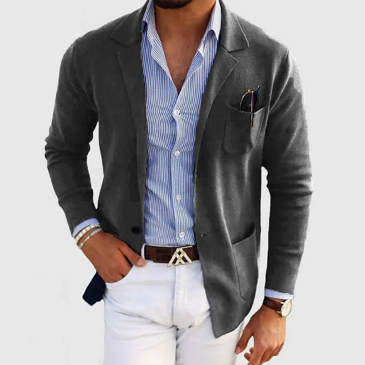 Elegante Herenblazer – Klassiek Design & Moderne Stijl voor Elke Gelegenheid