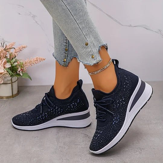 Orthopedische Comfortschoenen voor Dames – Brede Neus, Voetboogondersteuning & Schokabsorberende Zolen