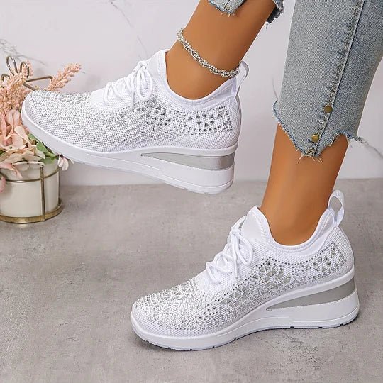 Orthopedische Comfortschoenen voor Dames – Brede Neus, Voetboogondersteuning & Schokabsorberende Zolen
