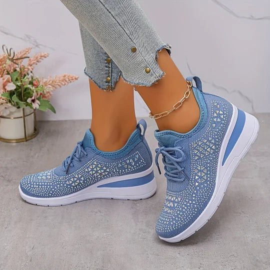 Orthopedische Comfortschoenen voor Dames – Brede Neus, Voetboogondersteuning & Schokabsorberende Zolen