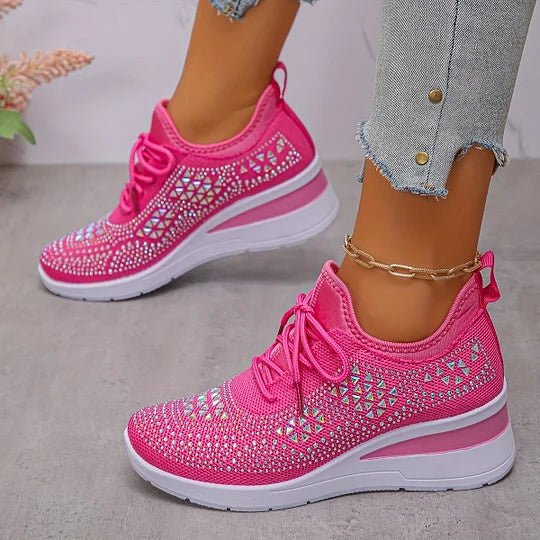 Orthopedische Comfortschoenen voor Dames – Brede Neus, Voetboogondersteuning & Schokabsorberende Zolen