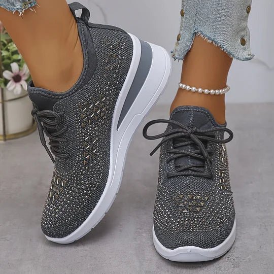 Orthopedische Comfortschoenen voor Dames – Brede Neus, Voetboogondersteuning & Schokabsorberende Zolen