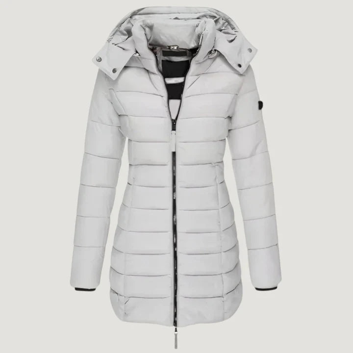Stijlvolle & Beschermende Dames Winterjas – Warm, Lang & Elegant