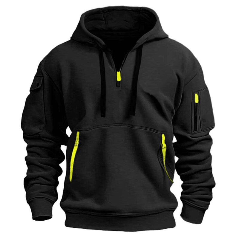 Trui met Capuchon voor Heren – Zachte Hoodie met Trekkoord & Losse Pasvorm