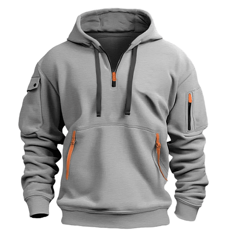 Trui met Capuchon voor Heren – Zachte Hoodie met Trekkoord & Losse Pasvorm