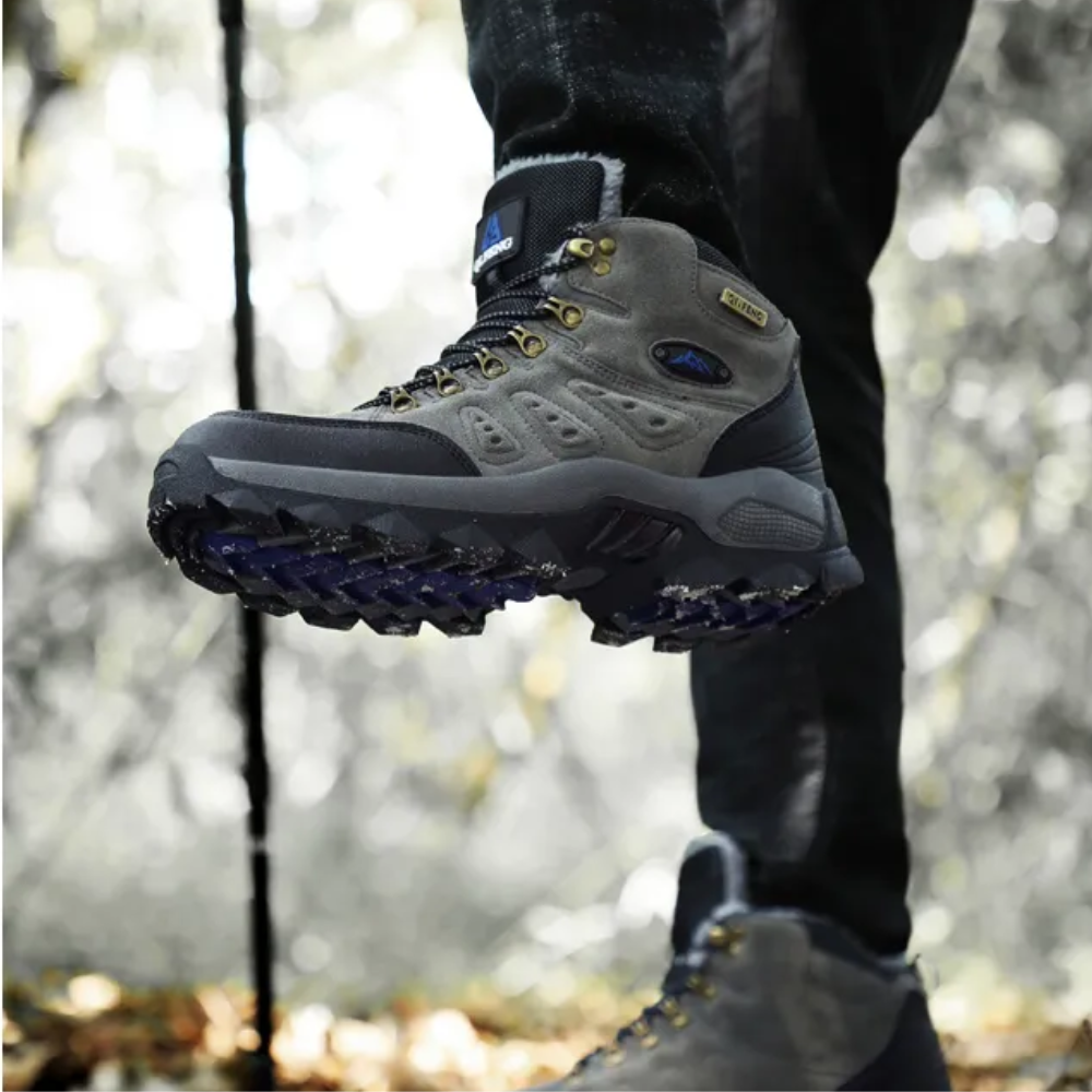 Heren Waterdichte Wandelschoenen – Duurzame Outdoor Trekkingschoenen met Antislip Zool