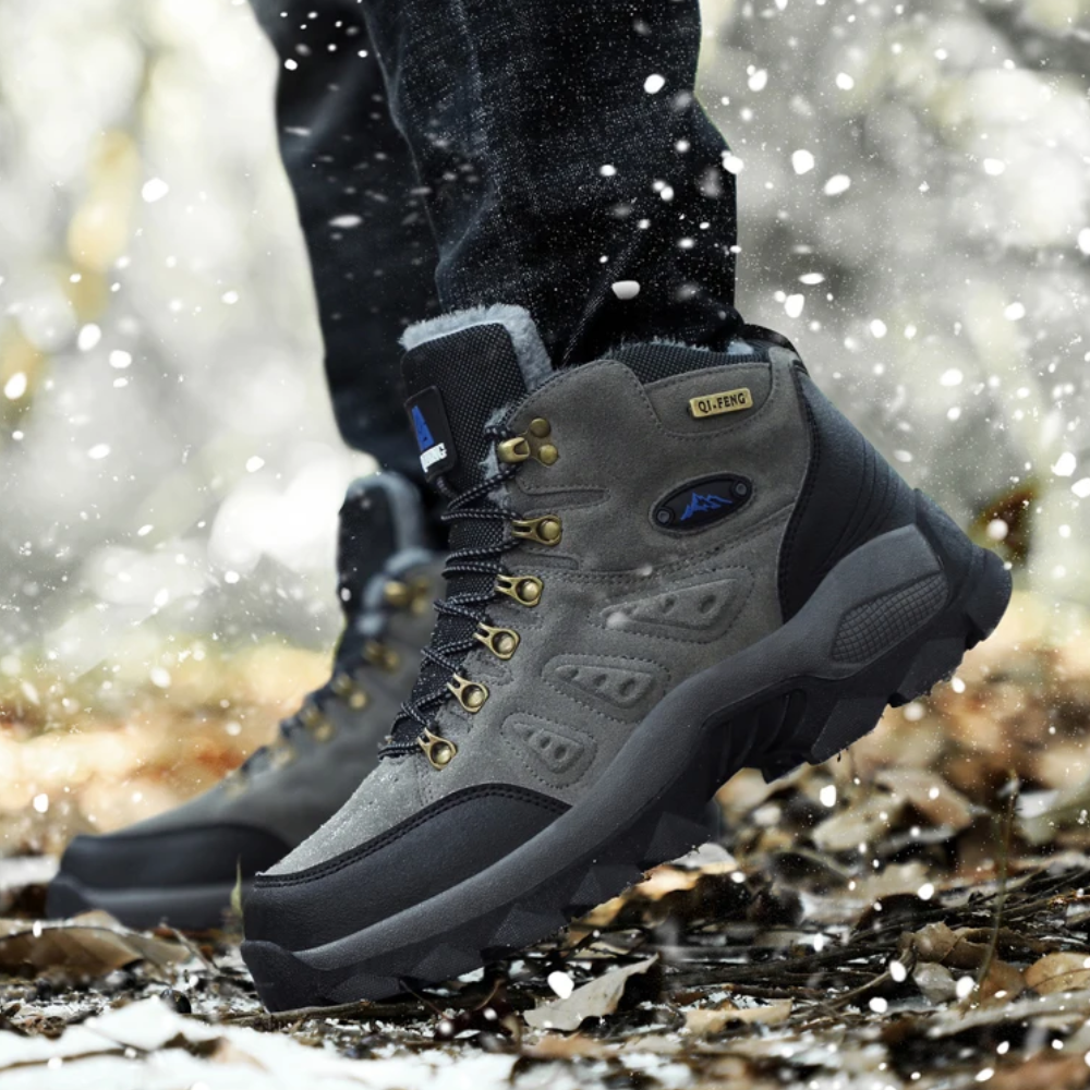 Heren Waterdichte Wandelschoenen – Duurzame Outdoor Trekkingschoenen met Antislip Zool