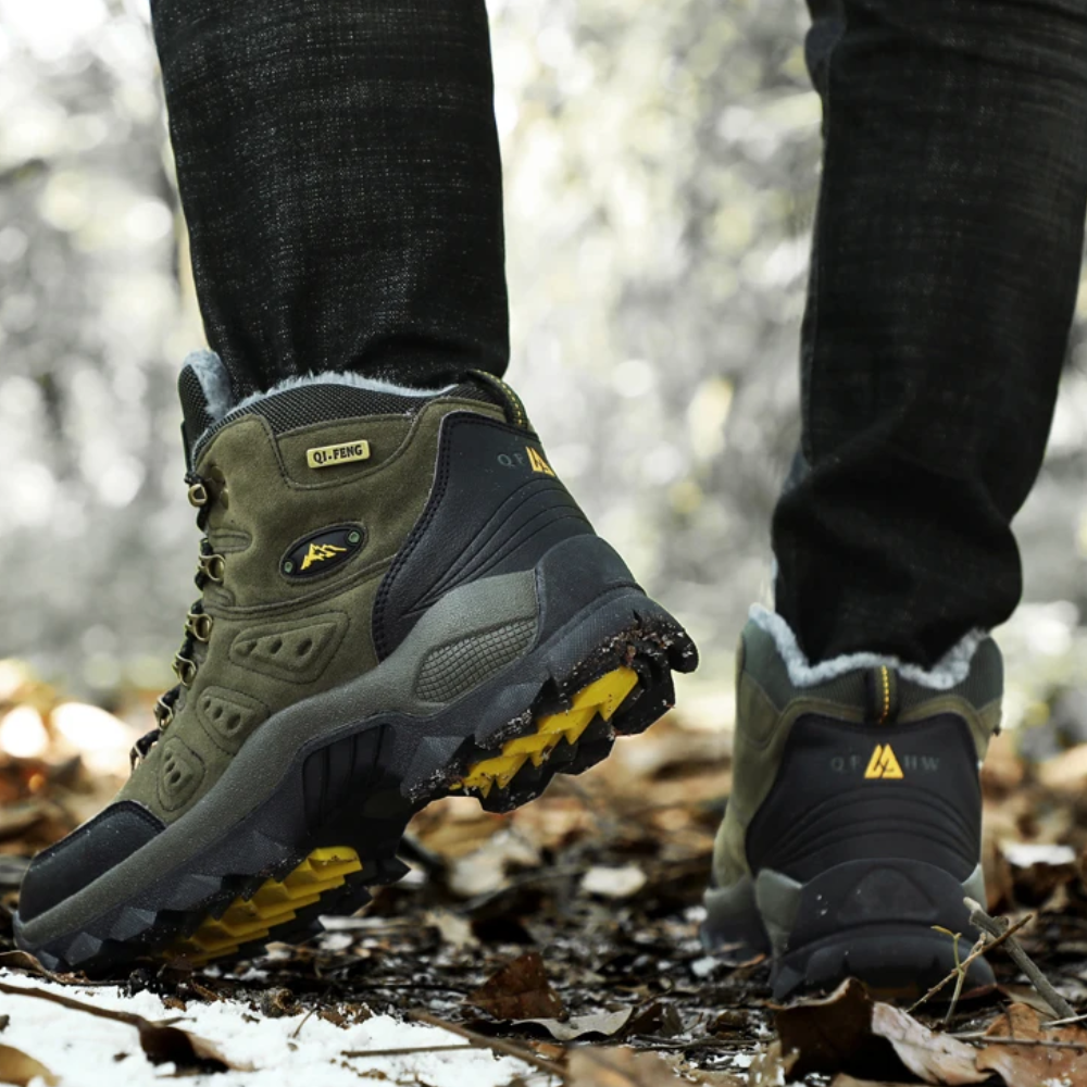 Heren Waterdichte Wandelschoenen – Duurzame Outdoor Trekkingschoenen met Antislip Zool