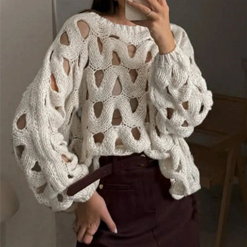 Casual Gebreide Trui – Comfortabele & Stijlvolle Must-Have voor Elke Dag