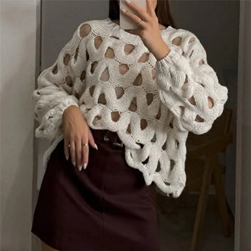 Casual Gebreide Trui – Comfortabele & Stijlvolle Must-Have voor Elke Dag