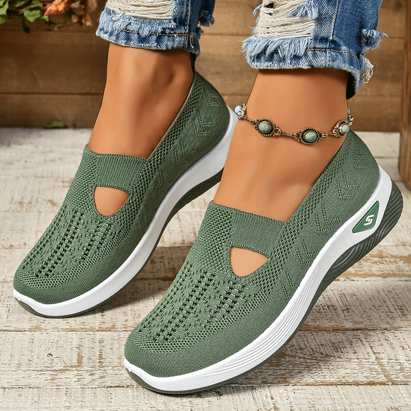 Stijlvolle Orthopedische Instap Sneakers voor Dames