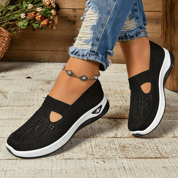 Stijlvolle Orthopedische Instap Sneakers voor Dames