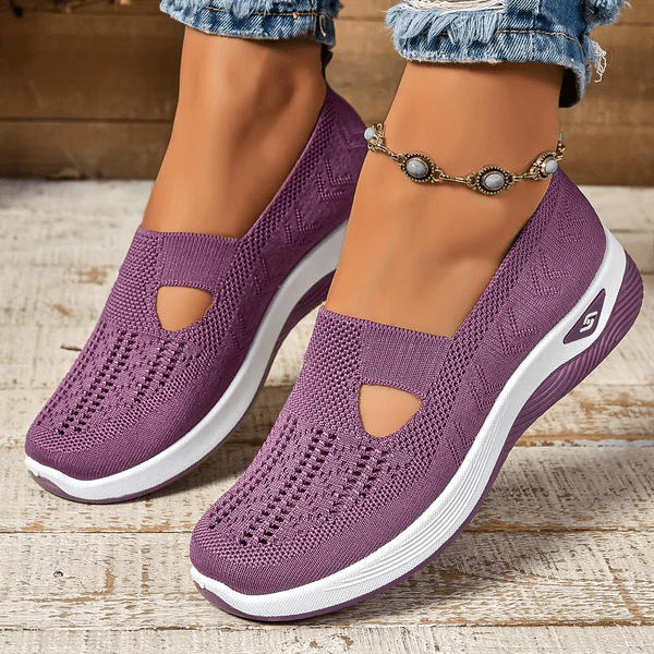 Stijlvolle Orthopedische Instap Sneakers voor Dames