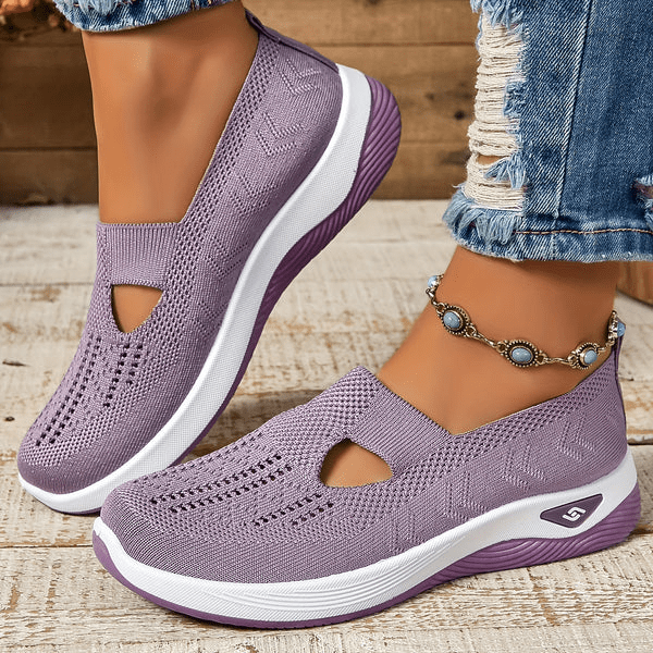 Stijlvolle Orthopedische Instap Sneakers voor Dames