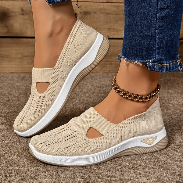 Stijlvolle Orthopedische Instap Sneakers voor Dames
