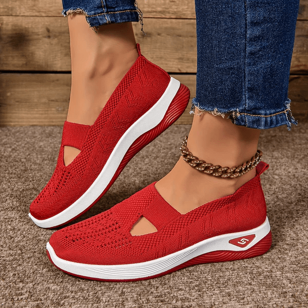 Stijlvolle Orthopedische Instap Sneakers voor Dames