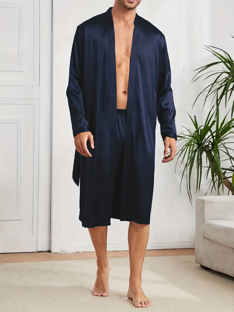 Heren Casual Pyjamaset – Comfortabele & Eenvoudige Loungewear voor Thuis
