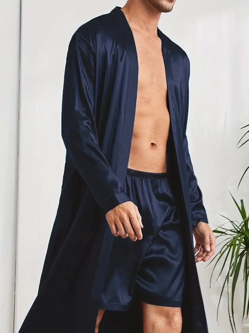 Heren Casual Pyjamaset – Comfortabele & Eenvoudige Loungewear voor Thuis