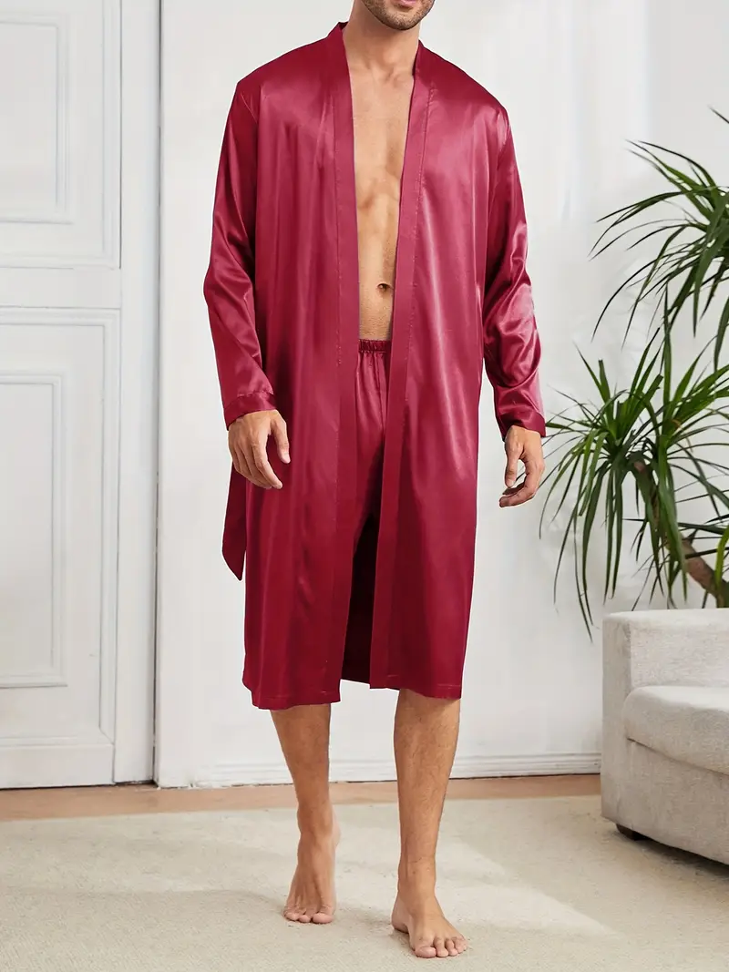 Heren Casual Pyjamaset – Comfortabele & Eenvoudige Loungewear voor Thuis