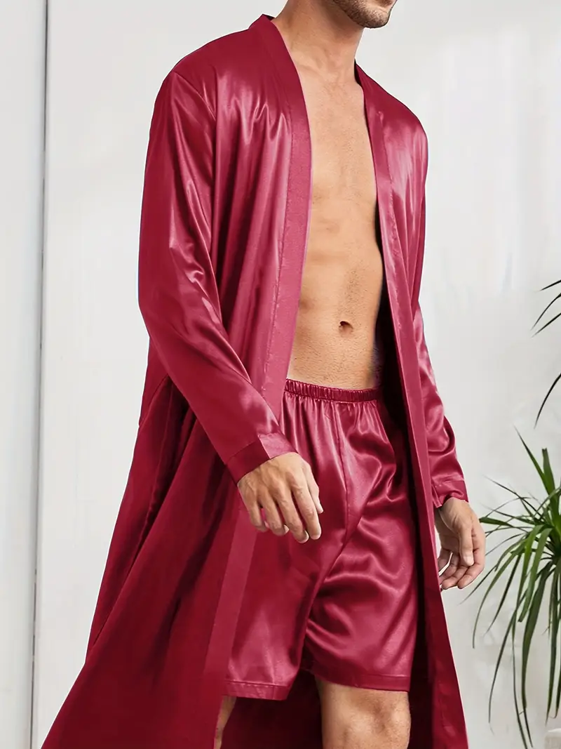 Heren Casual Pyjamaset – Comfortabele & Eenvoudige Loungewear voor Thuis