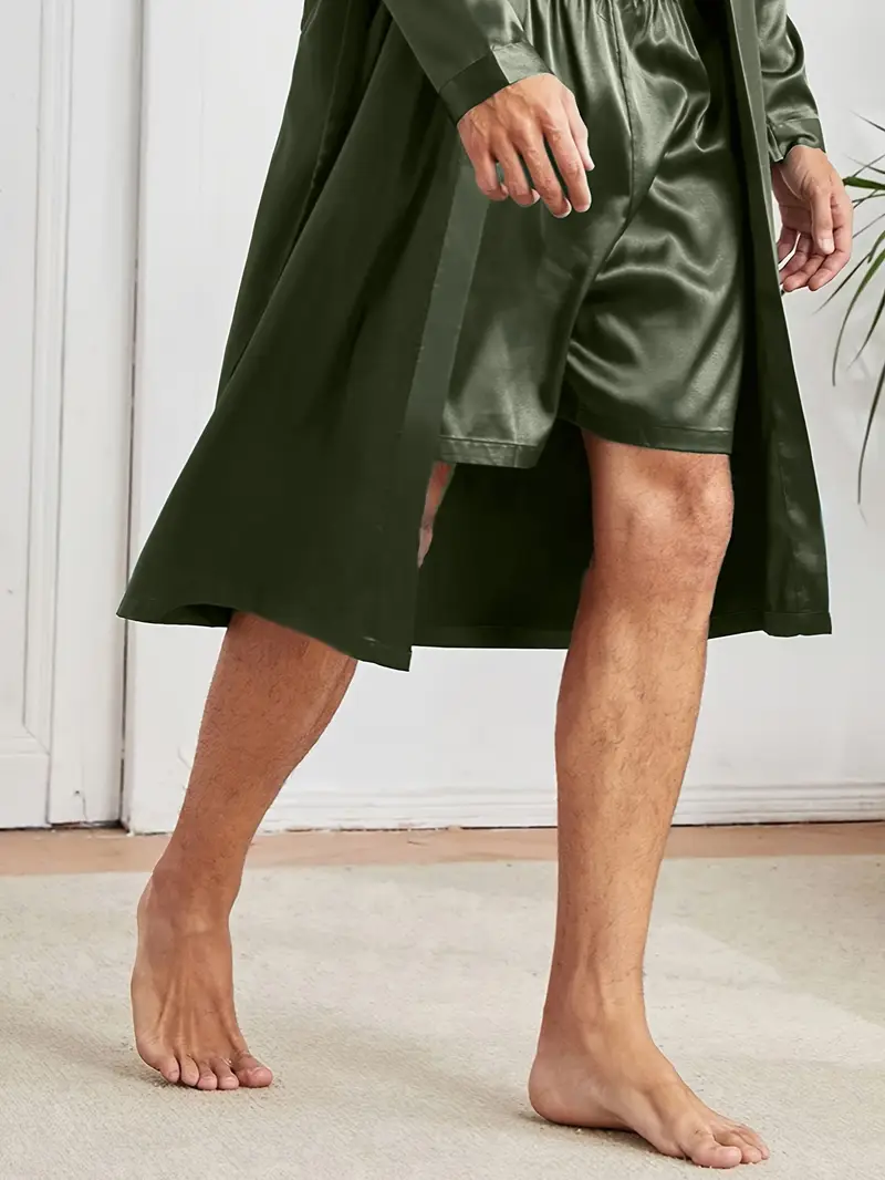 Heren Casual Pyjamaset – Comfortabele & Eenvoudige Loungewear voor Thuis