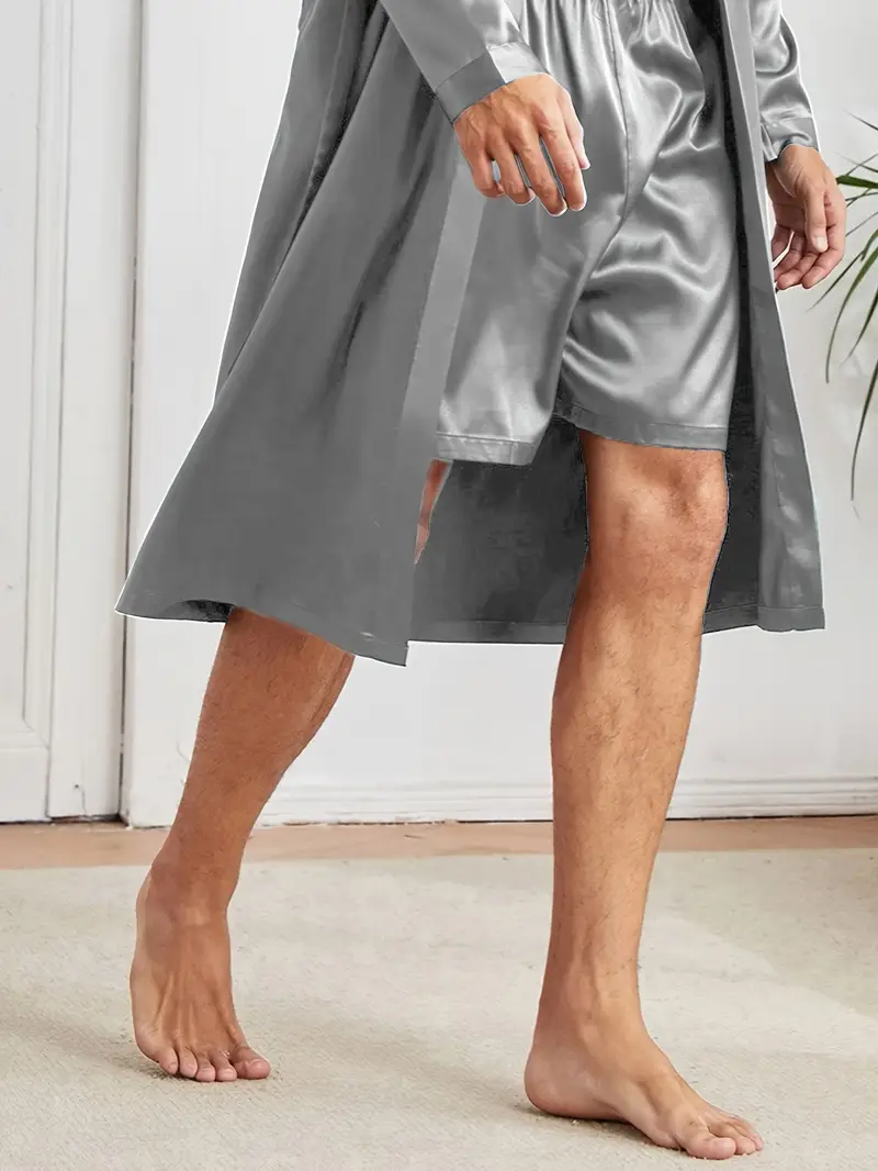 Heren Casual Pyjamaset – Comfortabele & Eenvoudige Loungewear voor Thuis