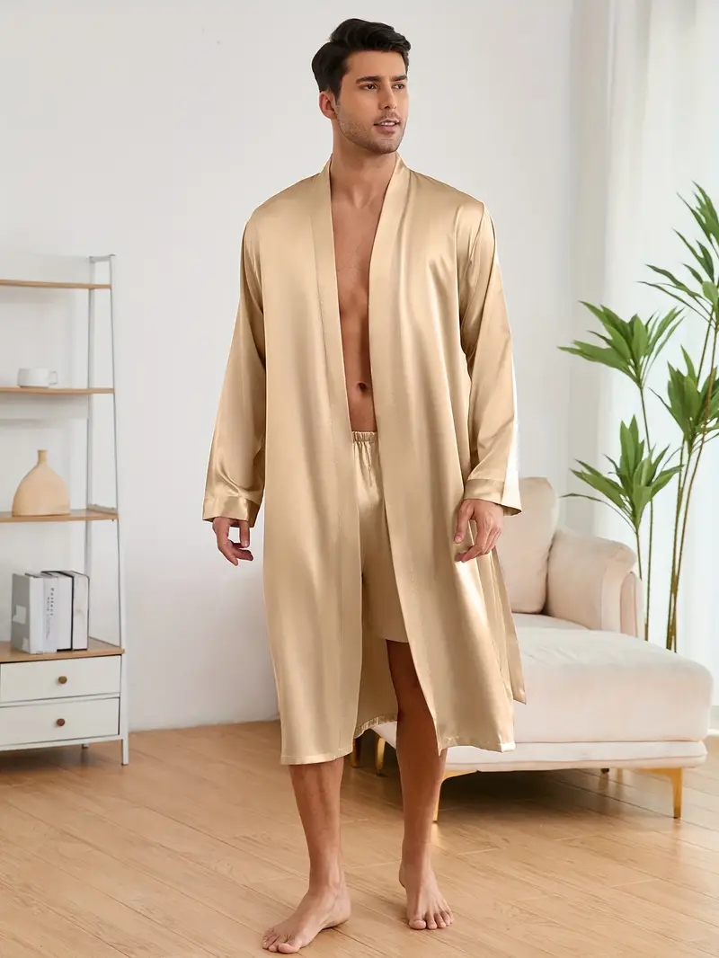 Heren Casual Pyjamaset – Comfortabele & Eenvoudige Loungewear voor Thuis