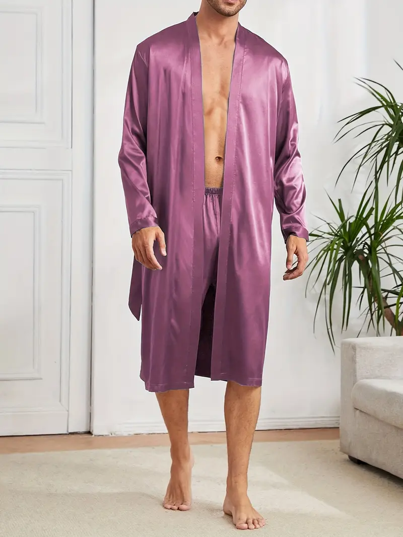 Heren Casual Pyjamaset – Comfortabele & Eenvoudige Loungewear voor Thuis