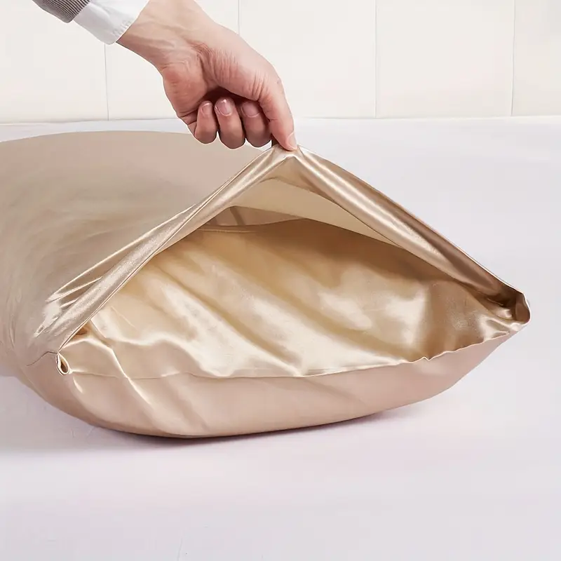 2-Pack Satijnen Kussenslopen – Zacht, Glad & Verkoelend voor Haar & Huid – Zonder Binnenkussen – Slaapkamer- en Woondecoratie