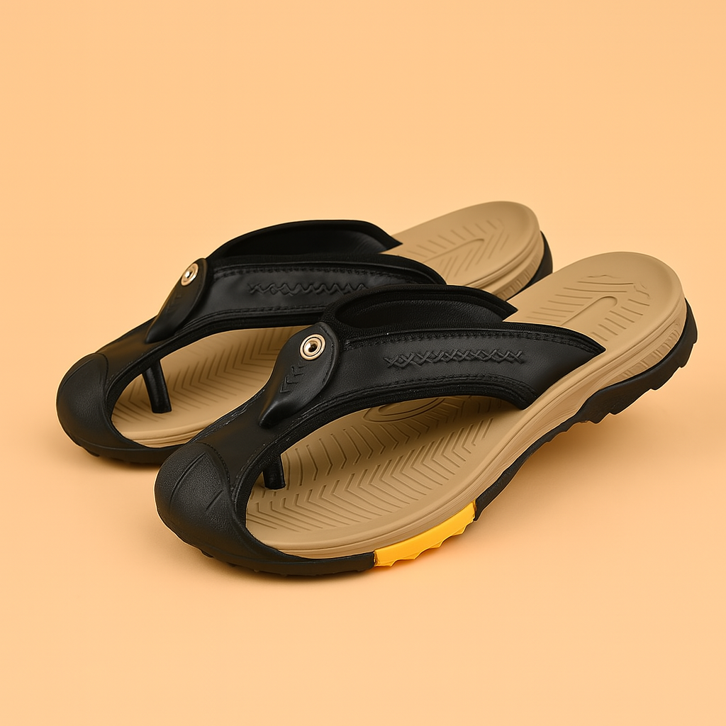 Stijlvolle Leren Teenslippers voor Dames en Heren – Comfortabel en Duurzaam