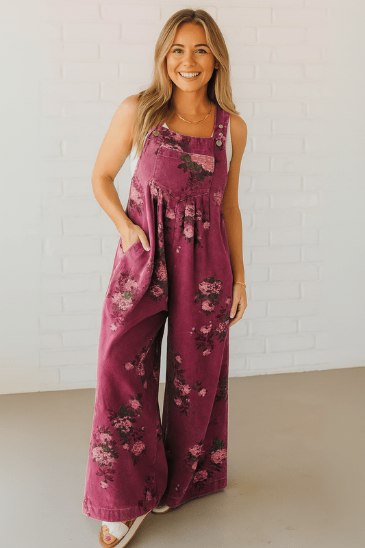 Stretch Denim Tuinbroek voor Dames – Comfortabele Casual Pasvorm met Verstelbare Bandjes