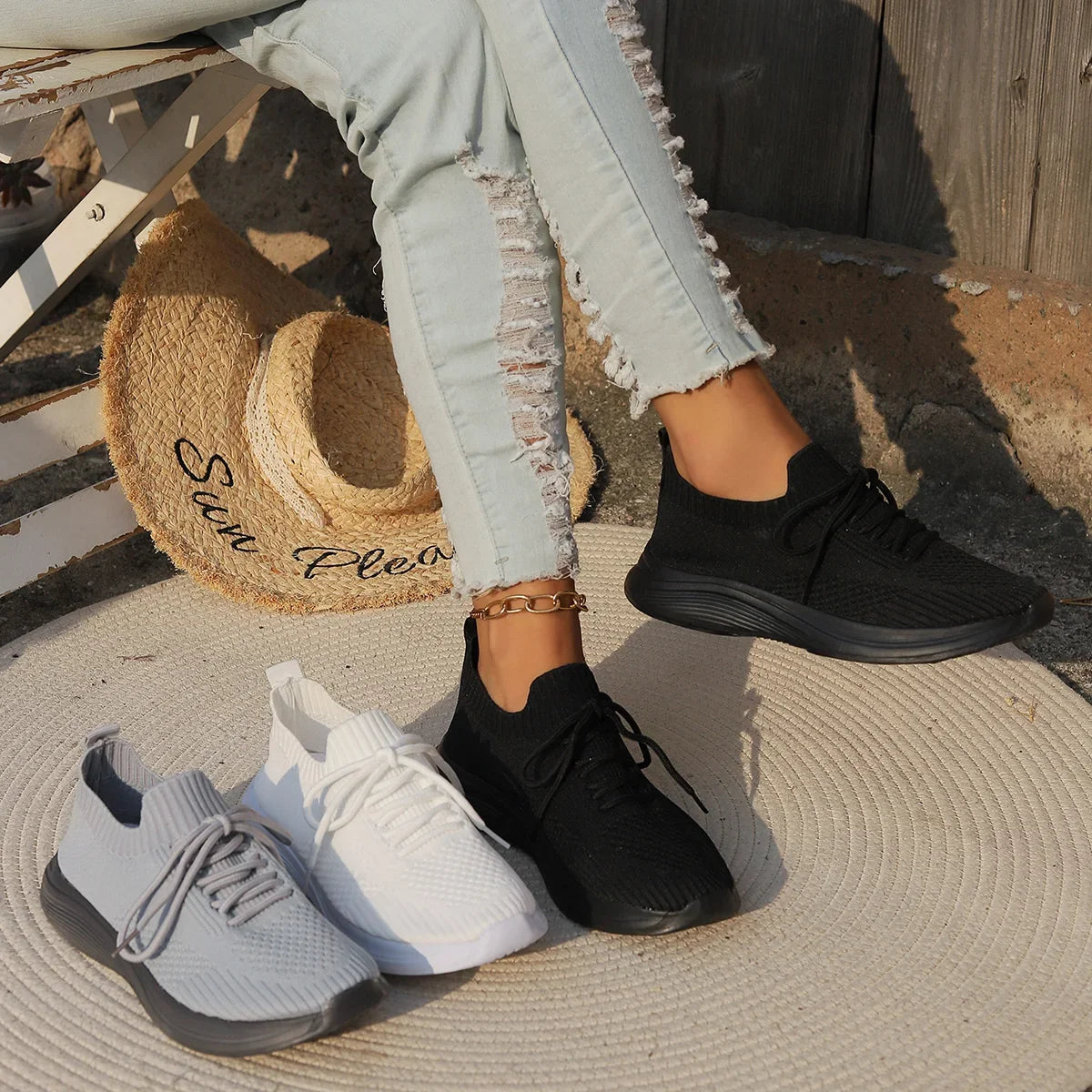 Comfort Sneakers voor Dames & Heren – Stijlvol, Licht & Ergonomisch