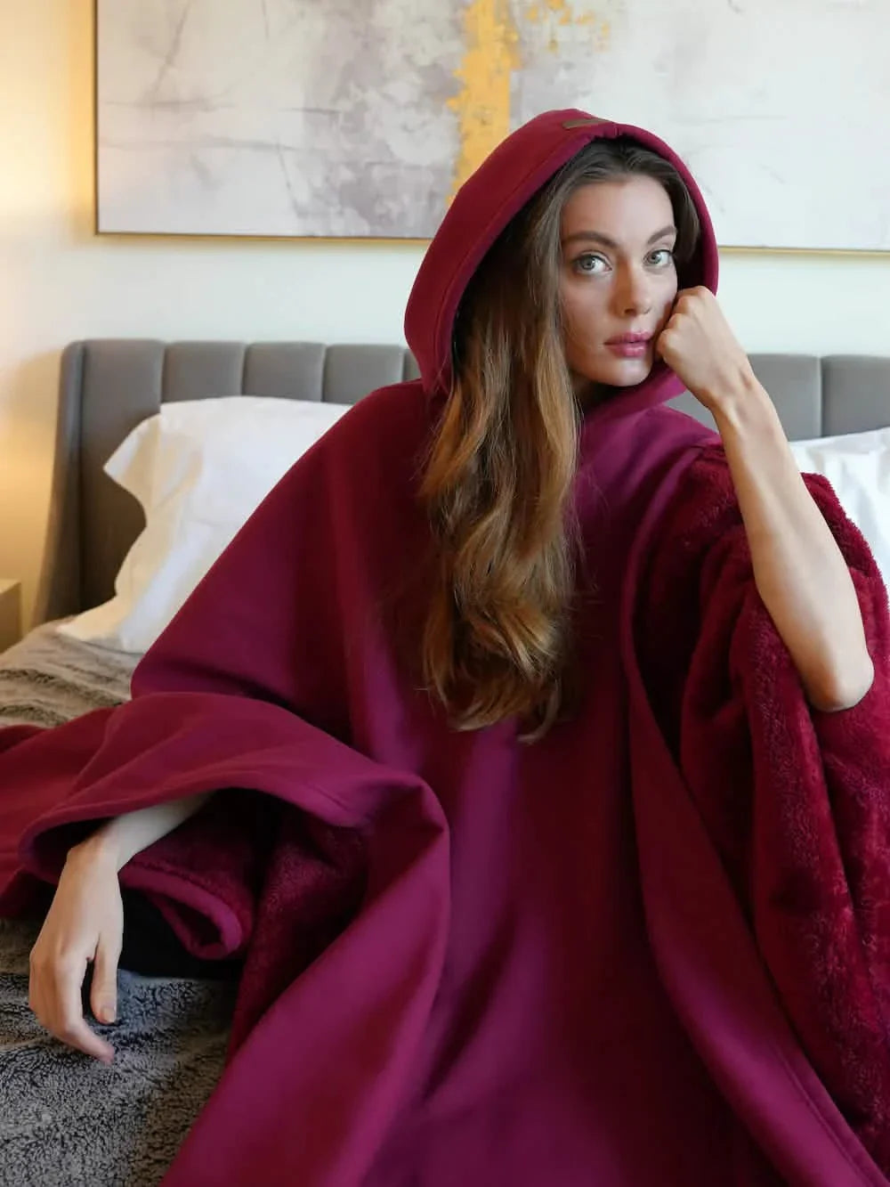 Hoodie Deken – Ultiem Comfort & Warmte voor Thuis