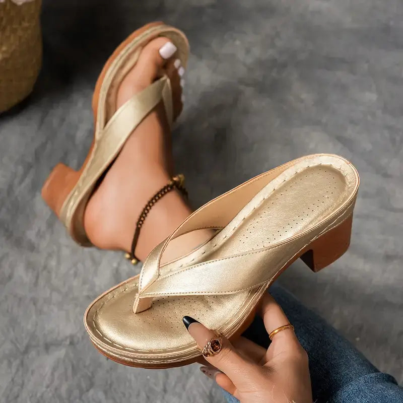 Orthopedische Sleehak Slippers voor Dames – Voetboogondersteuning, Hielkussen & Antislip Comfort