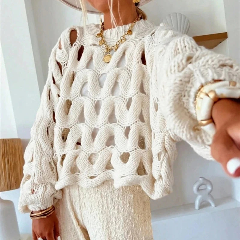 Casual Gebreide Trui – Comfortabele & Stijlvolle Must-Have voor Elke Dag