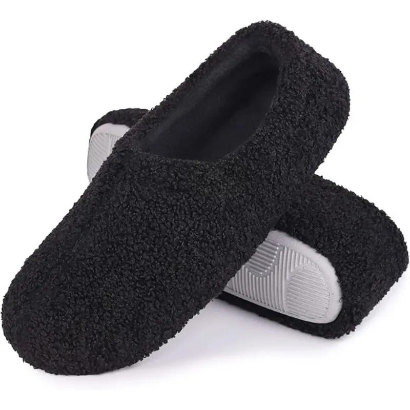 Fuzzy Fur Memory Foam Loafer Slippers – Zachte, Warme & Luxe Comfortsloffen voor Dames