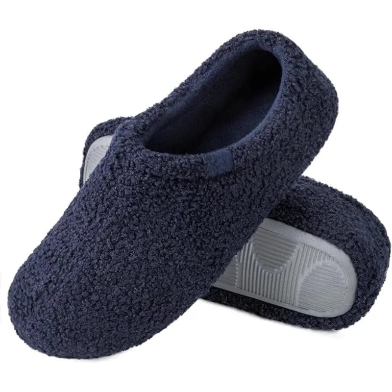 Fuzzy Fur Memory Foam Loafer Slippers – Zachte, Warme & Luxe Comfortsloffen voor Dames