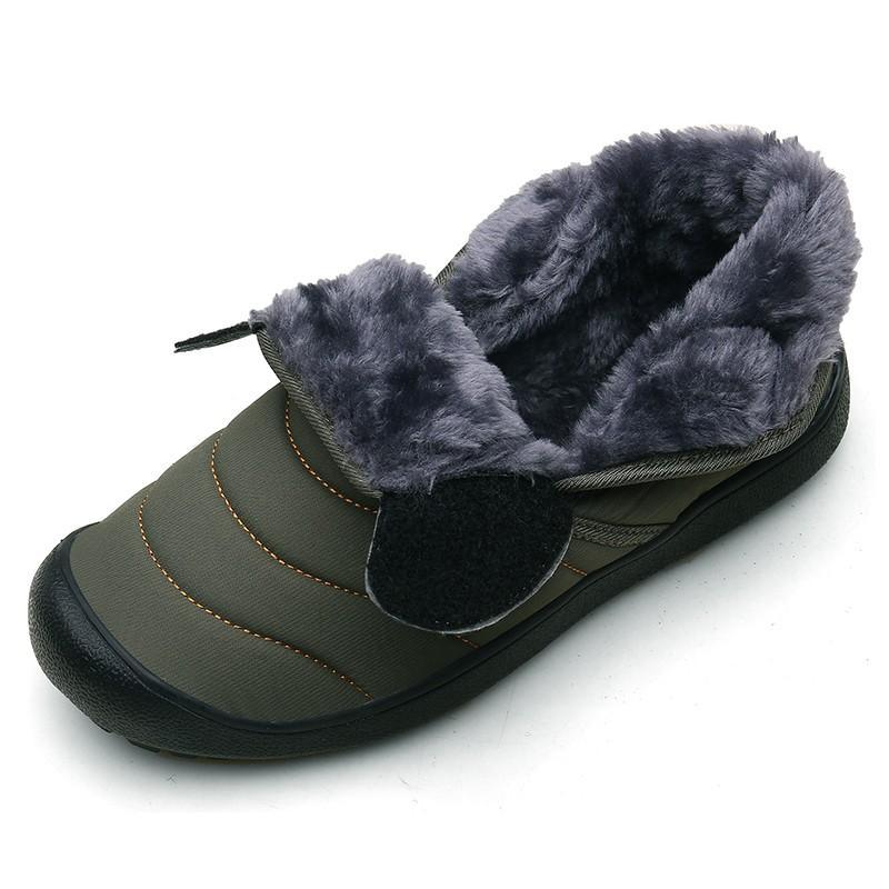 Waterdichte Heren Enkelboots – Warme Voering & Comfortabele Outdoor Laarzen
