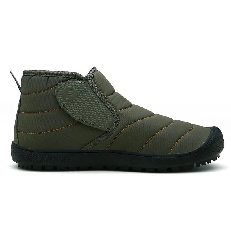 Waterdichte Heren Enkelboots – Warme Voering & Comfortabele Outdoor Laarzen