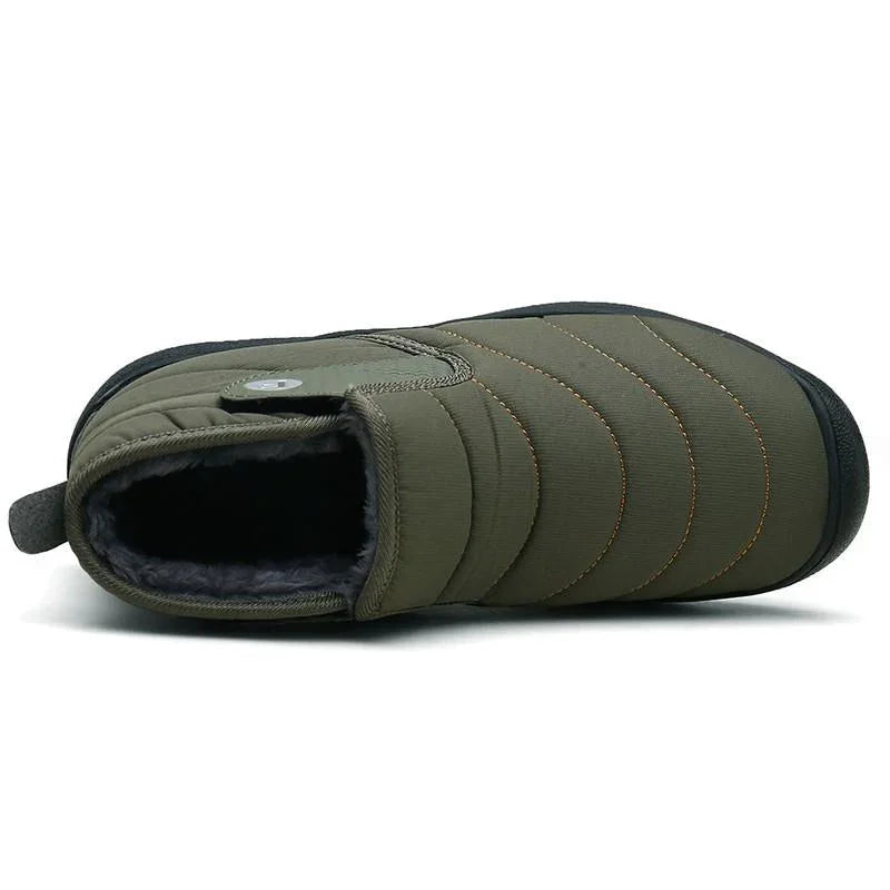 Waterdichte Heren Enkelboots – Warme Voering & Comfortabele Outdoor Laarzen