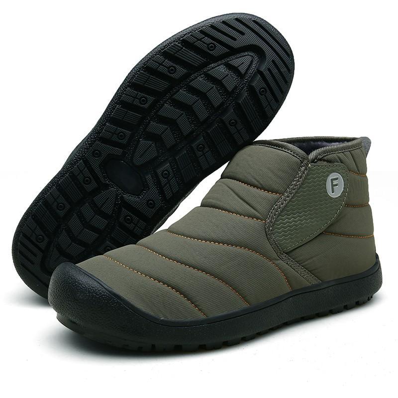Waterdichte Heren Enkelboots – Warme Voering & Comfortabele Outdoor Laarzen