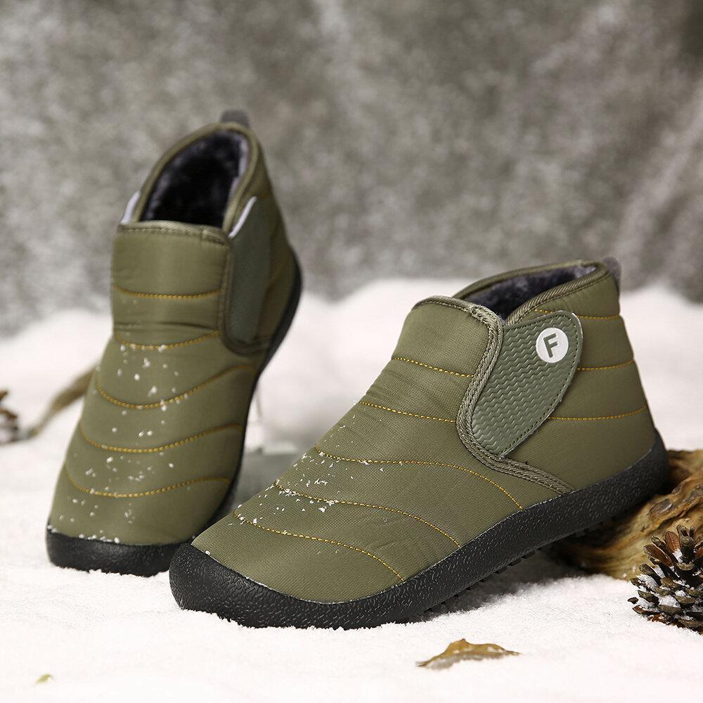 Waterdichte Heren Enkelboots – Warme Voering & Comfortabele Outdoor Laarzen