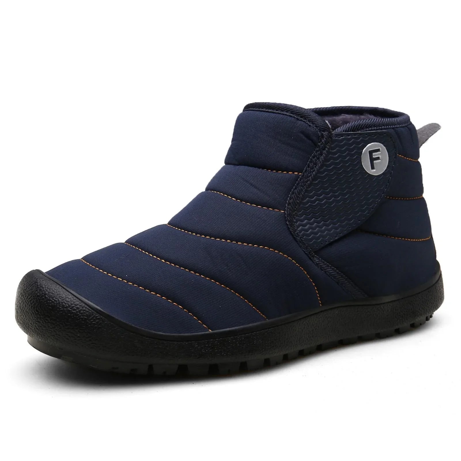 Waterdichte Heren Enkelboots – Warme Voering & Comfortabele Outdoor Laarzen