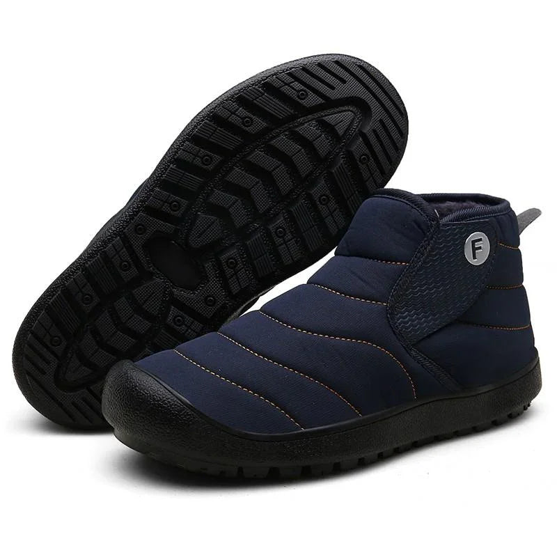 Waterdichte Heren Enkelboots – Warme Voering & Comfortabele Outdoor Laarzen
