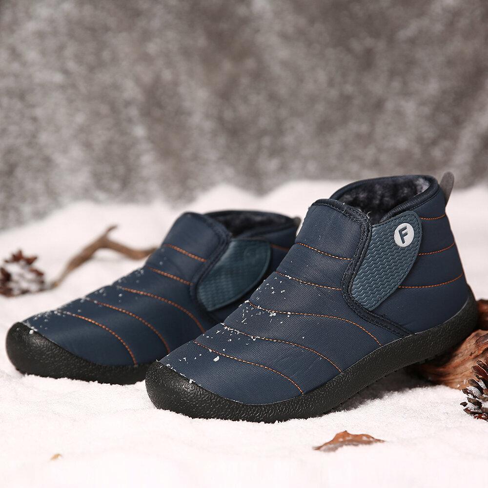 Waterdichte Heren Enkelboots – Warme Voering & Comfortabele Outdoor Laarzen