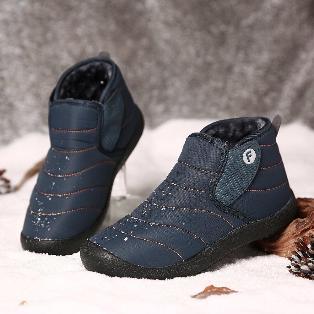Waterdichte Heren Enkelboots – Warme Voering & Comfortabele Outdoor Laarzen