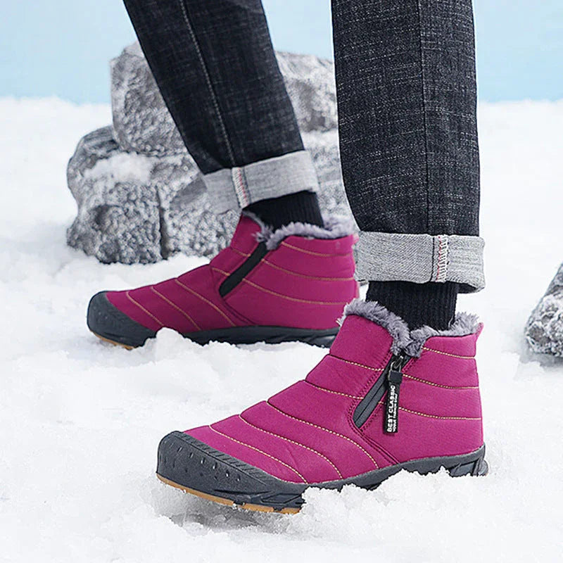 Unisex Warme Snowboots – Waterdicht, Antislip & Comfortabel met Rits