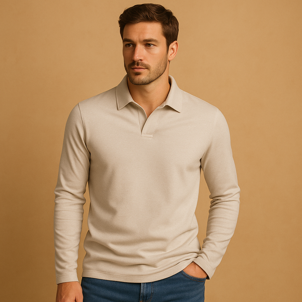 Katoenen Poloshirt voor Heren met Klassieke Pasvorm – Comfortabel en Stijlvol voor Elke Gelegenheid