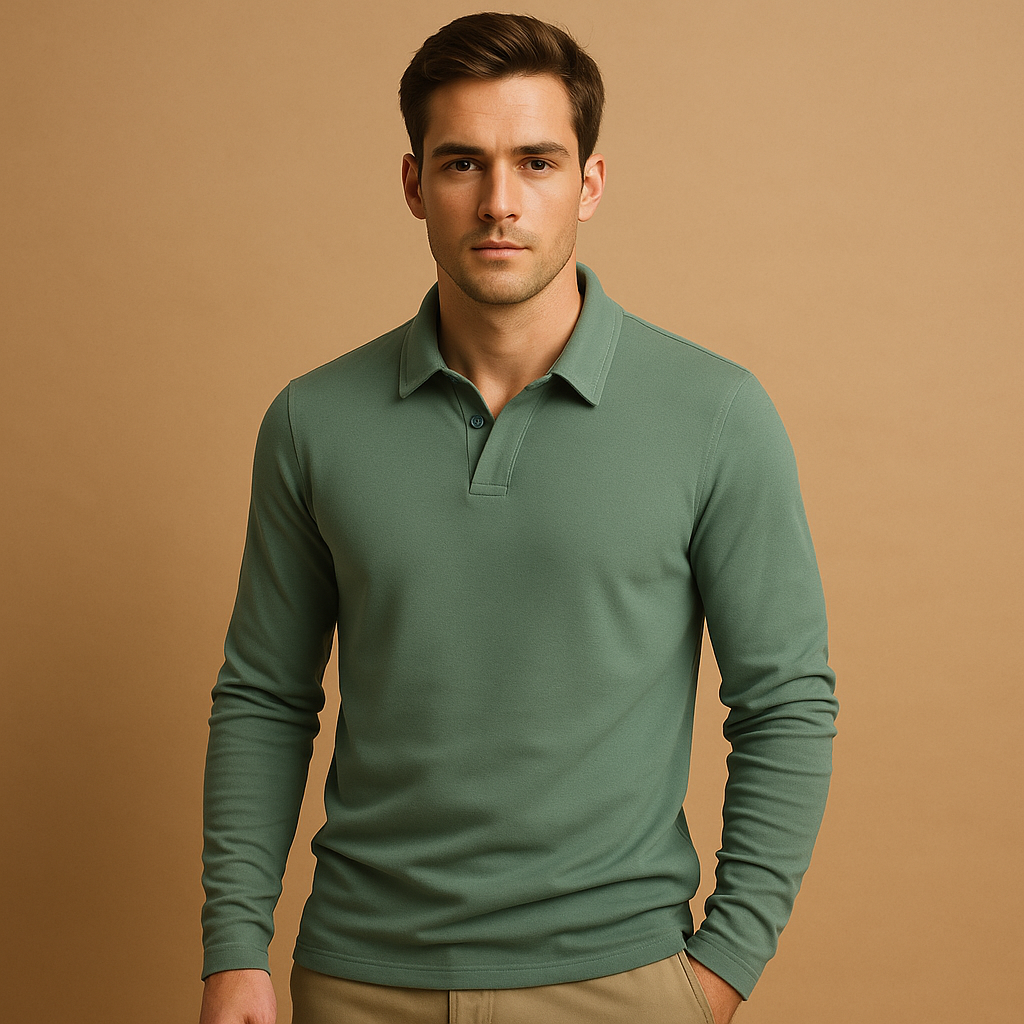 Katoenen Poloshirt voor Heren met Klassieke Pasvorm – Comfortabel en Stijlvol voor Elke Gelegenheid
