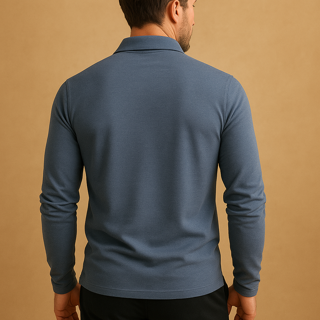 Katoenen Poloshirt voor Heren met Klassieke Pasvorm – Comfortabel en Stijlvol voor Elke Gelegenheid